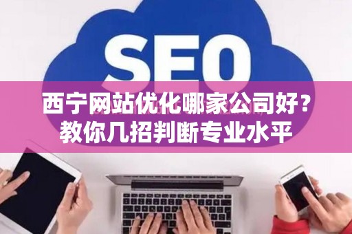 西宁网站优化哪家公司好？教你几招判断专业水平