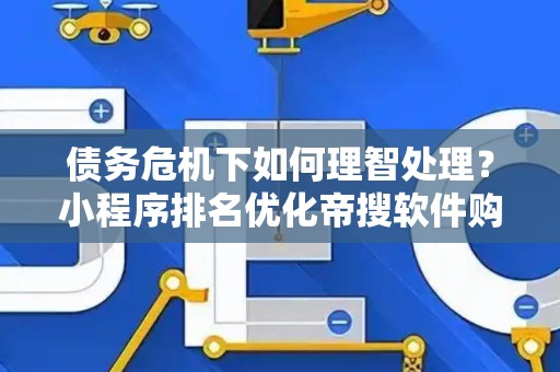 债务危机下如何理智处理？小程序排名优化帝搜软件购买正规途径揭秘