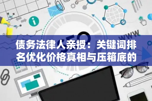 债务法律人亲授：关键词排名优化价格真相与压箱底的省钱妙招